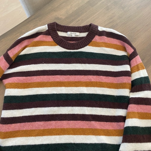 Madewell Stripped Sweater, Size Small - Picture 2 of 3